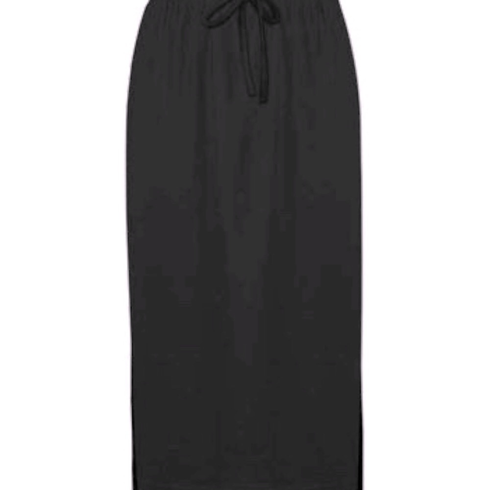 SideSlit Skirt/LOVEUDEAR Black Size Large